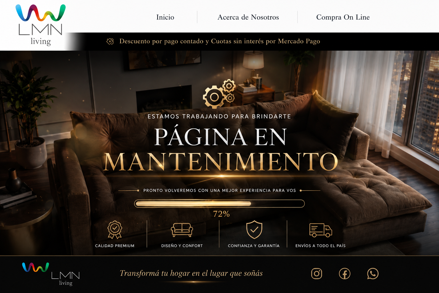 LMN living - Página en mantenimiento